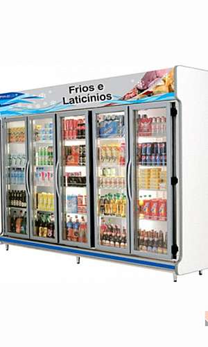 Expositor vertical 4 portas Expositor vertical 4 portas