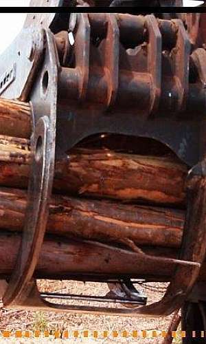 Garra florestal para empilhadeira Garra florestal para empilhadeira