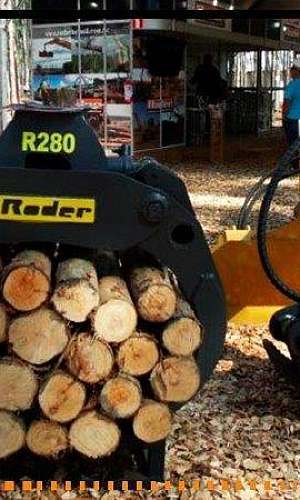 Garra florestal para retroescavadeira Garra florestal para retroescavadeira