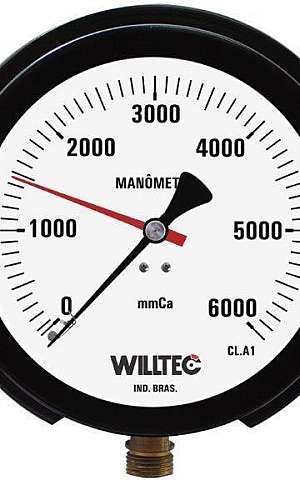 Manômetro com ponteiro de arraste Manômetro com ponteiro de arraste