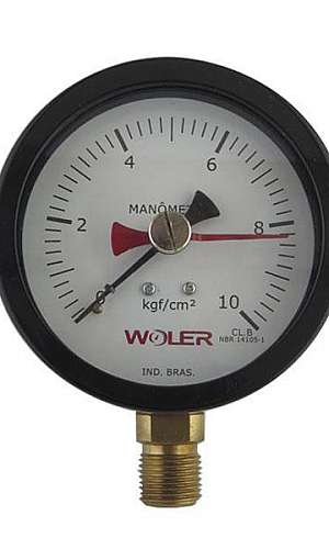 Manômetro com ponteiro de arraste Manômetro com ponteiro de arraste