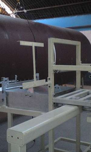 Processo de filament winding Processo de filament winding