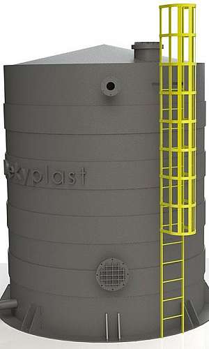 Tanque cilíndrico vertical Tanque cilíndrico vertical