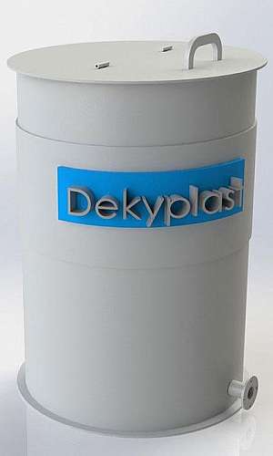 Tanque plástico para processo industrial Tanque plástico para processo industrial